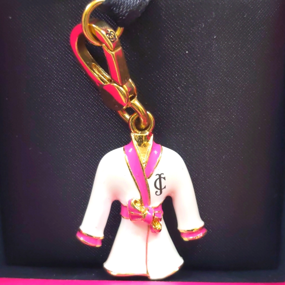 RARE Juicy Couture Spa Robe Charm